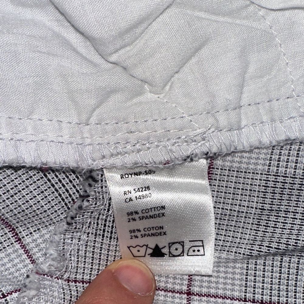 Royal Robbins Gray Plaid A-Line Skirt - Picture 10 of 10